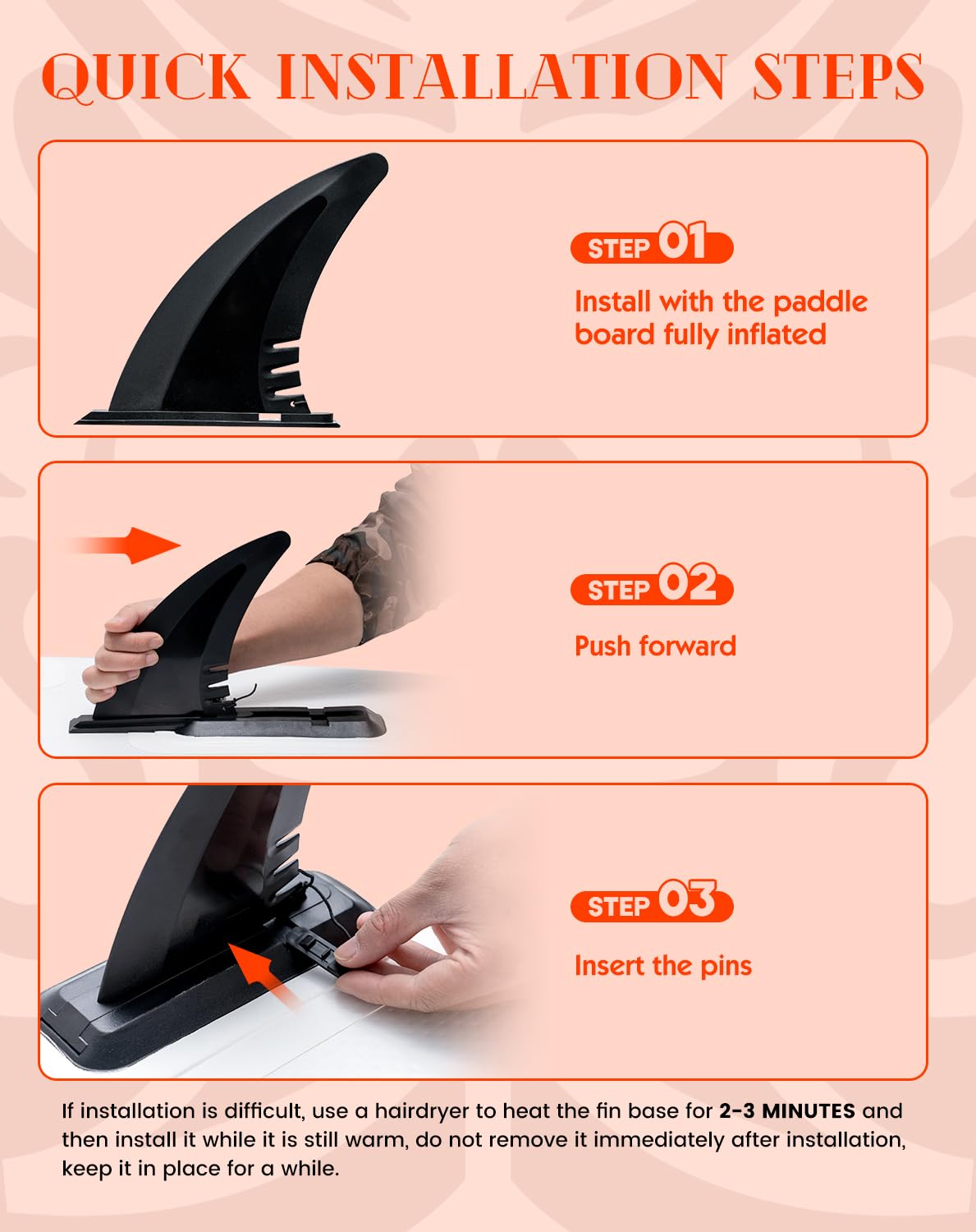 FunWater three-piece paddle assembled beside board for adjustable height convenience