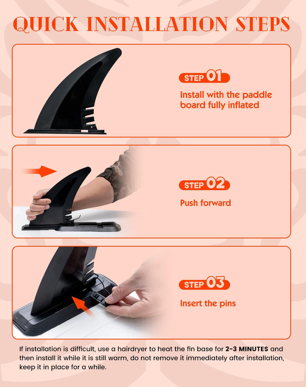 FunWater three-piece paddle assembled beside board for adjustable height convenience