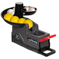 Furlihong 691BH front view showing compact toss machine and controls for training convenience