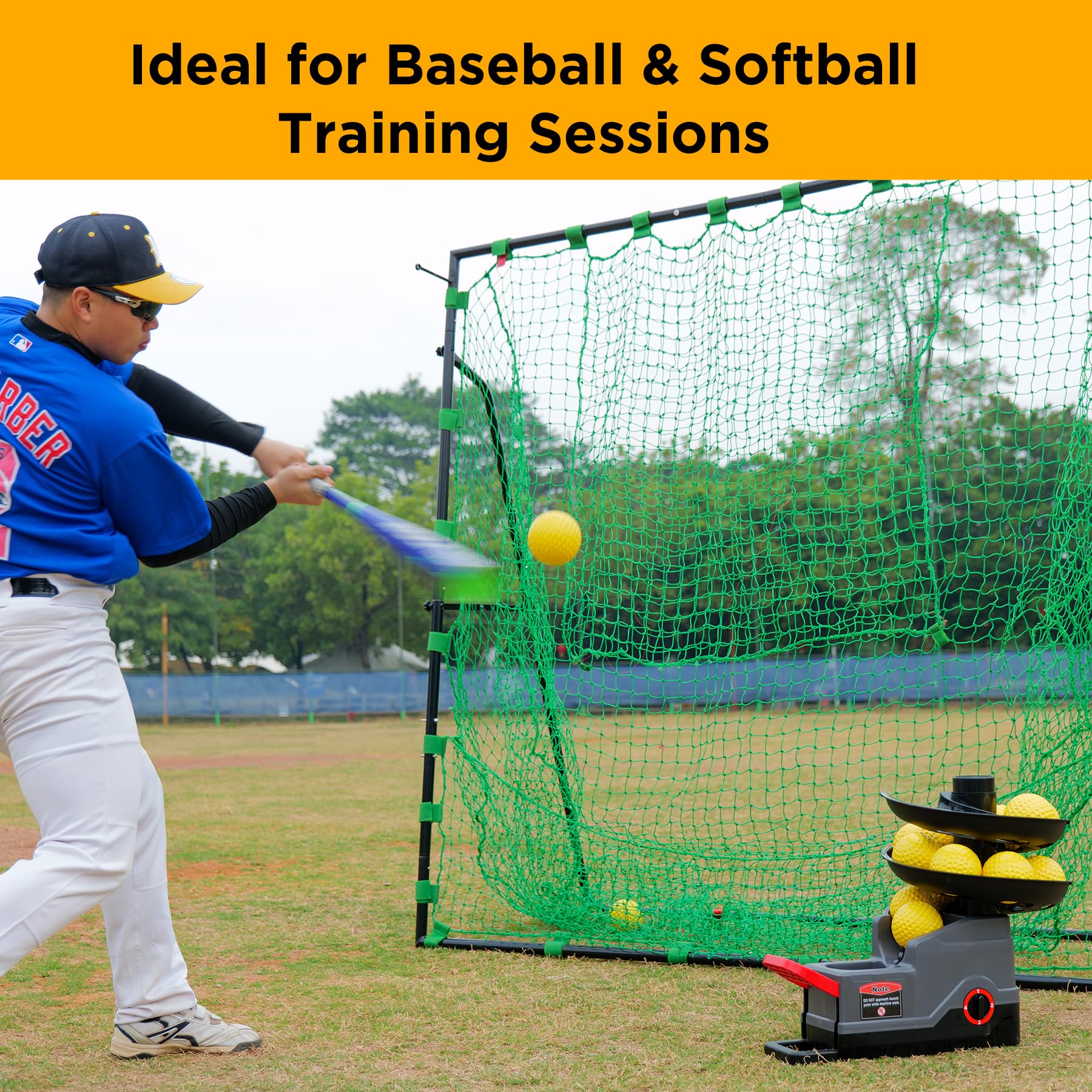 Furlihong in use at backyard practice demonstrating portable training convenience