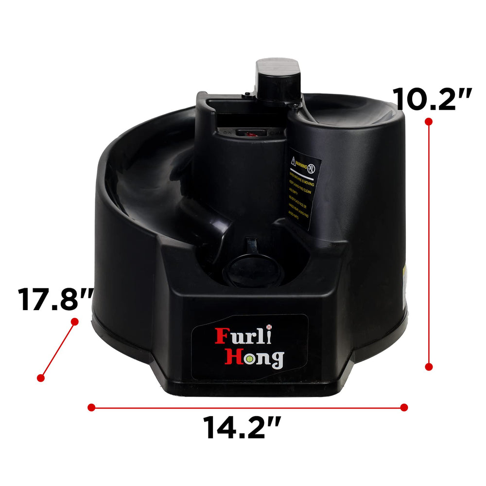 Furlihong extendable ball stacker accessory showing hands-free continuous feeding benefit