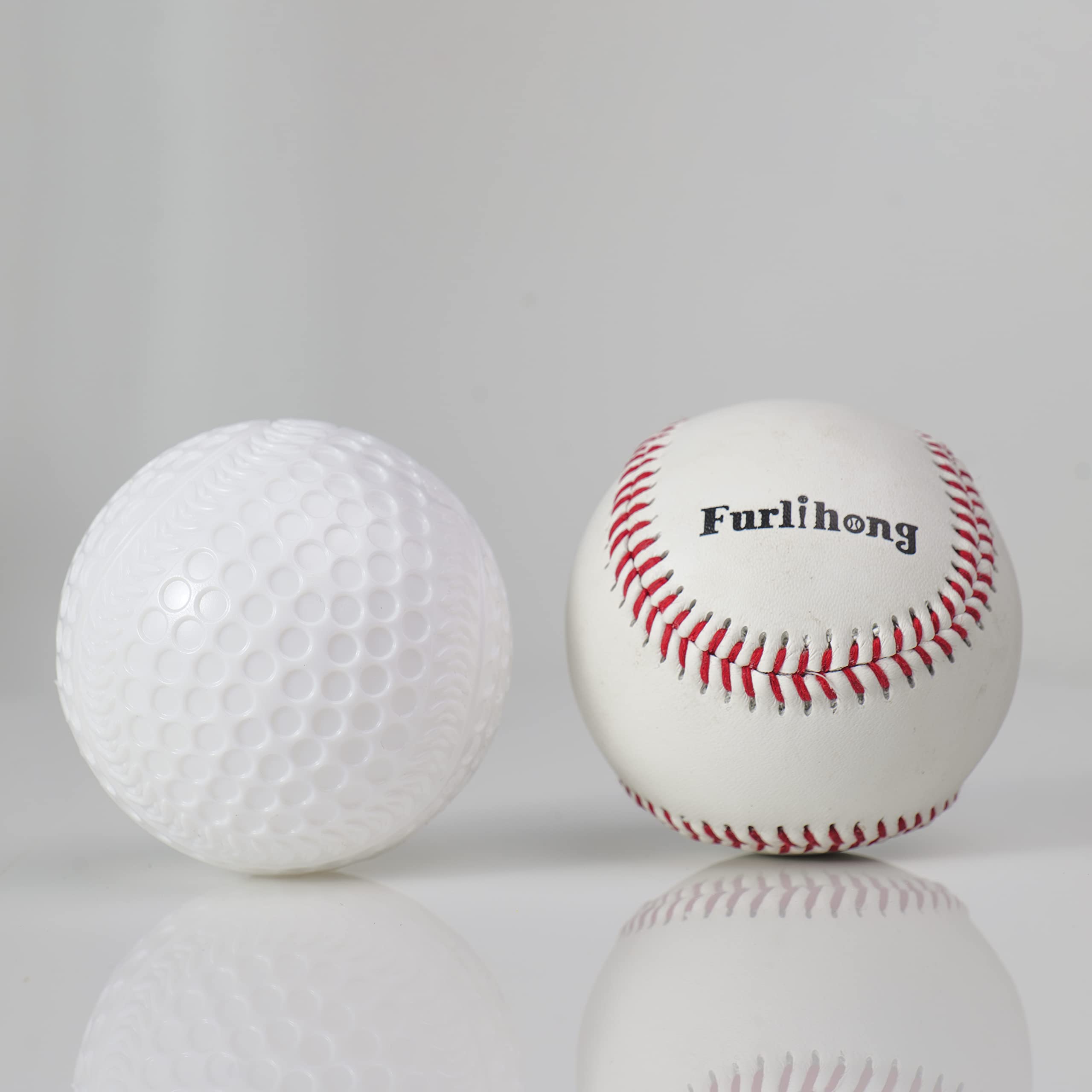 Furlihong ball feeding into pitching machine, demonstrates reliable compatibility and feeding