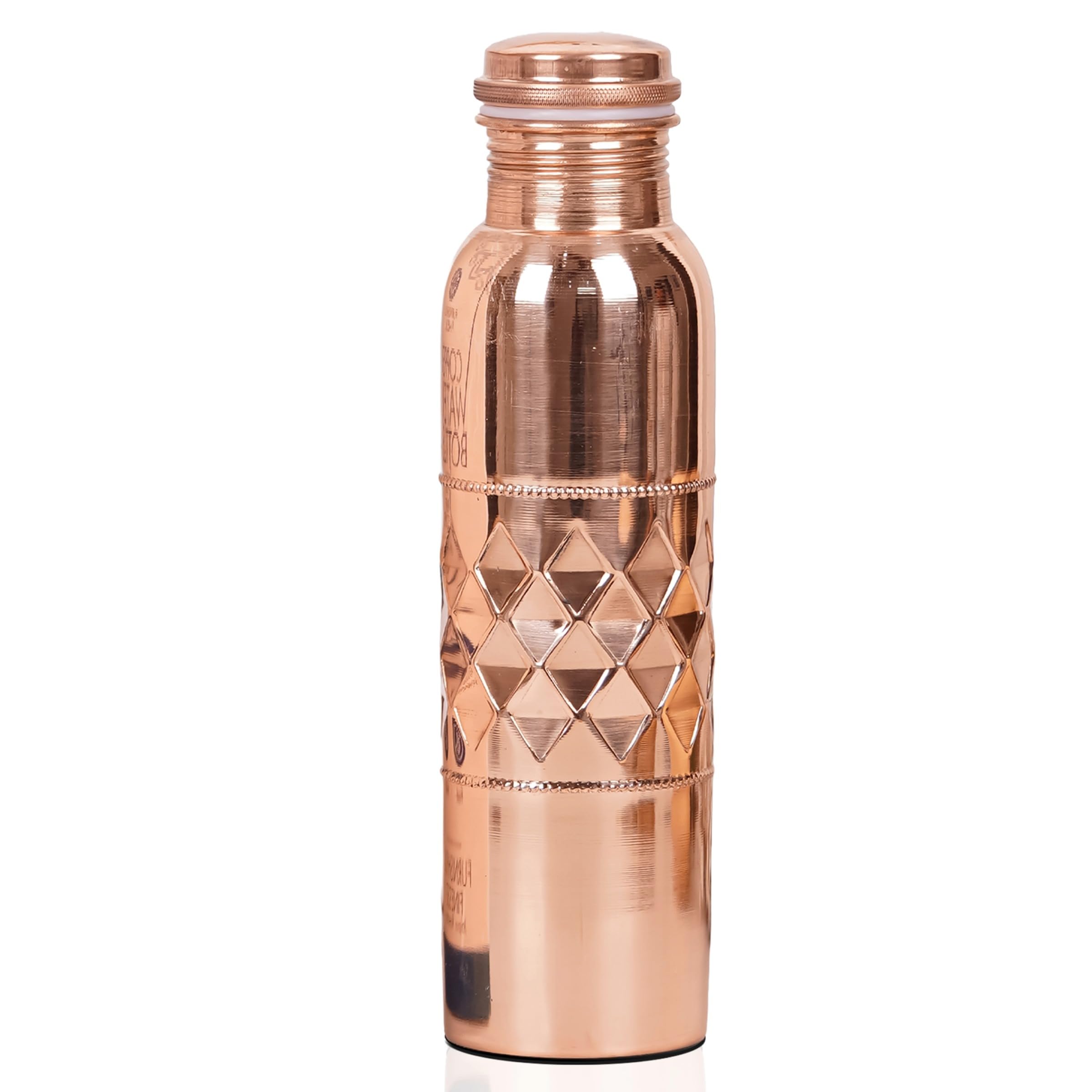 FURNISHFUL FINESSE bottle in backpack illustrating leak-proof protection on-the-go