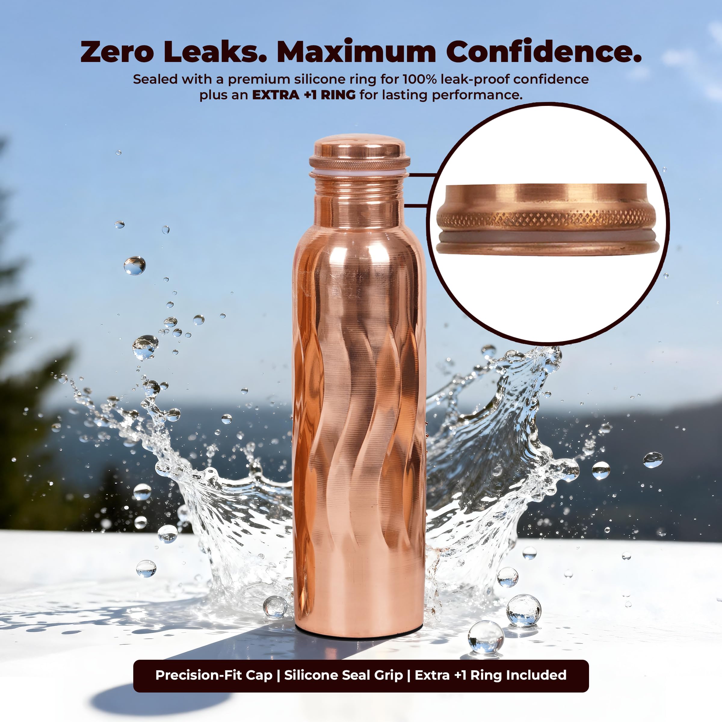 FURNISHFUL FINESSE held in hand to show 1000 ml scale and daily carry convenience