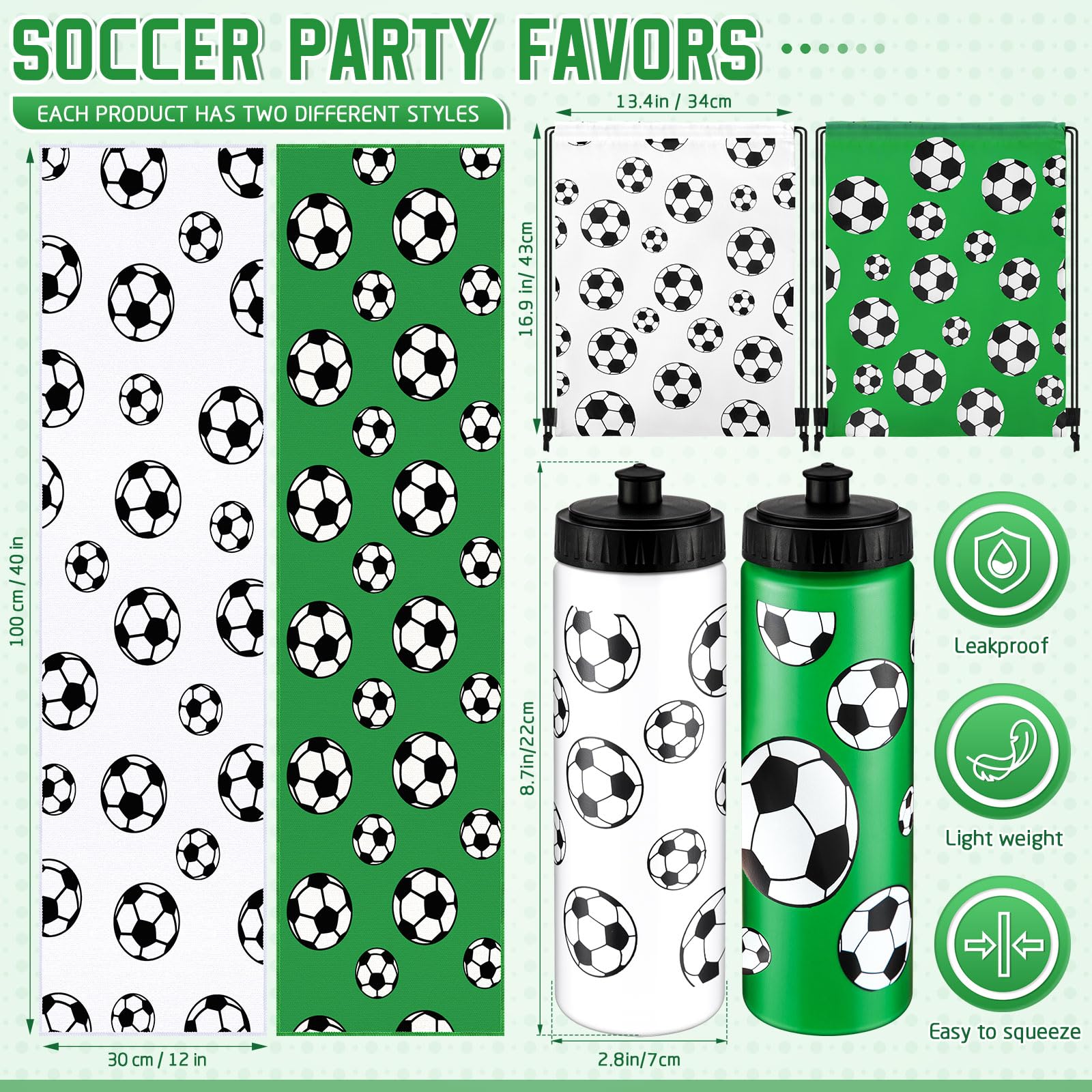 FuWeave close-up of soccer water bottle highlighting leak-resistant nozzle