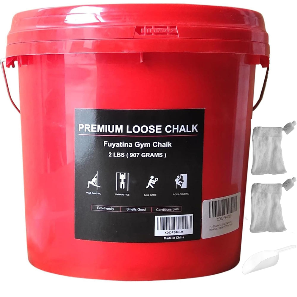 Fuyatina front bucket showing label and 2 lb size, clear identification and storage benefit