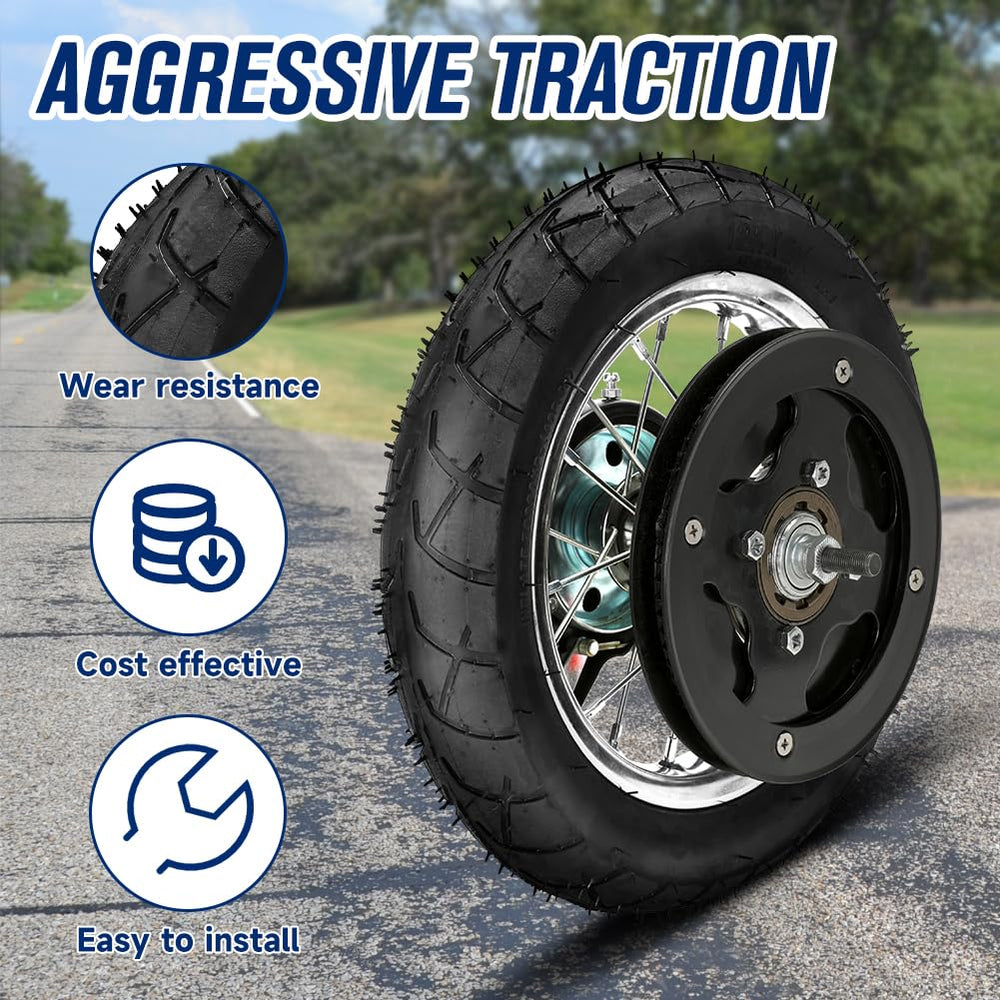 FVRITO axle and bearings image illustrating solid fitment and reduced vibration