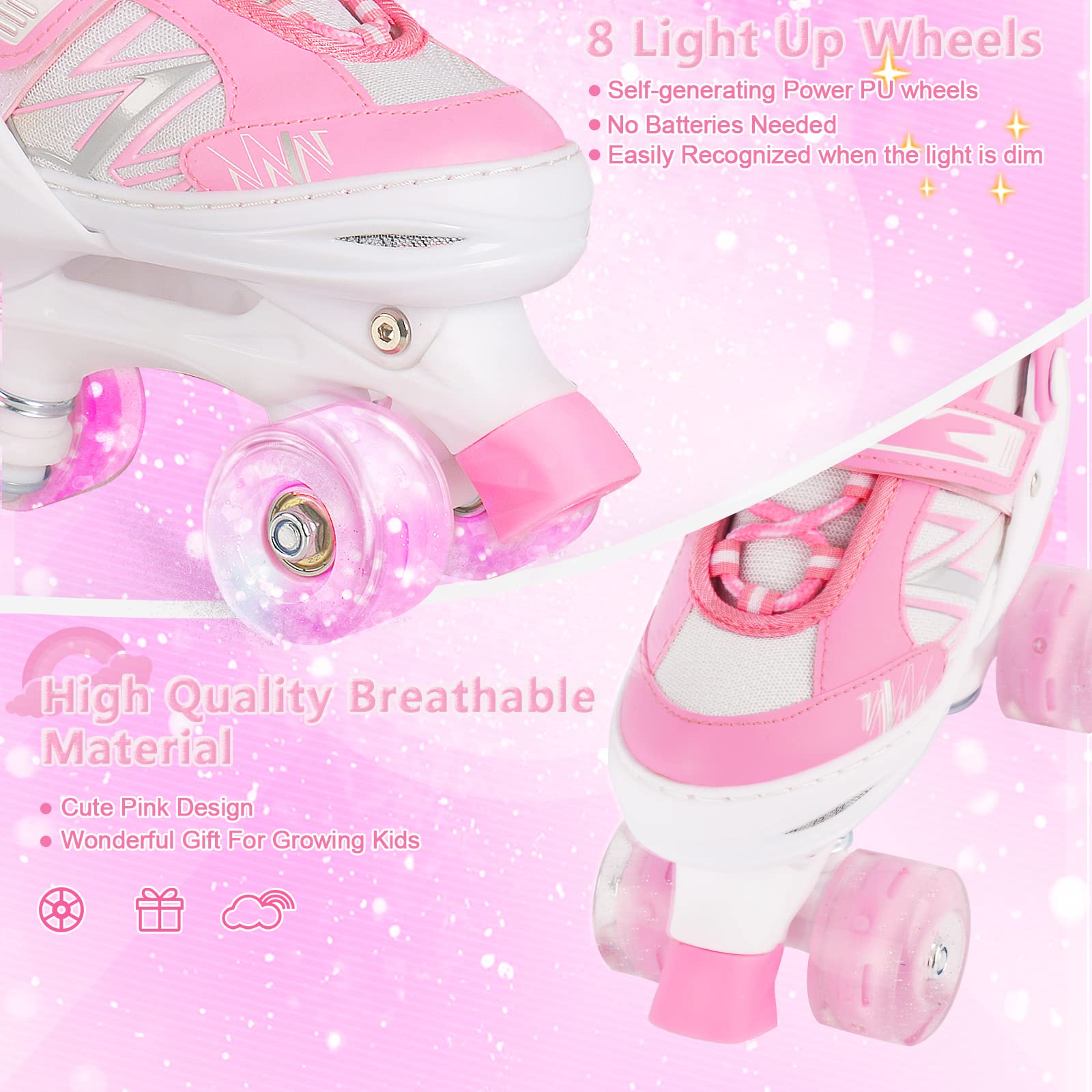 FYHART child wearing skates outdoors showing confidence and active play benefit