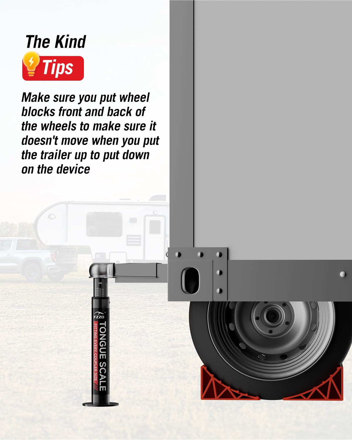 FZZD used with tow vehicle and trailer showing improved towing confidence