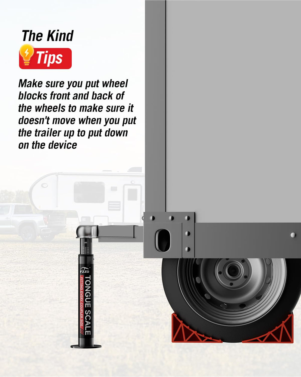 FZZD used with tow vehicle and trailer showing improved towing confidence