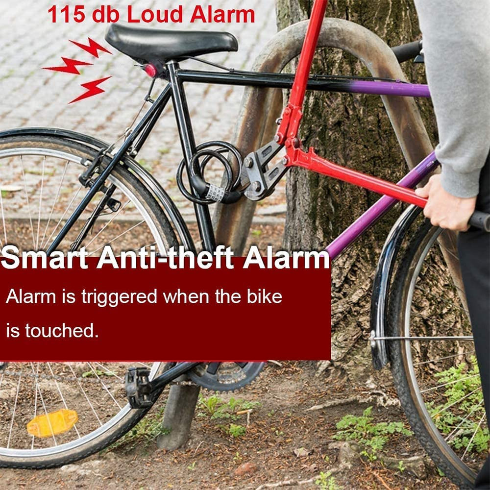 G Keni brake sensing light illuminated showing instant bright brake response for safety