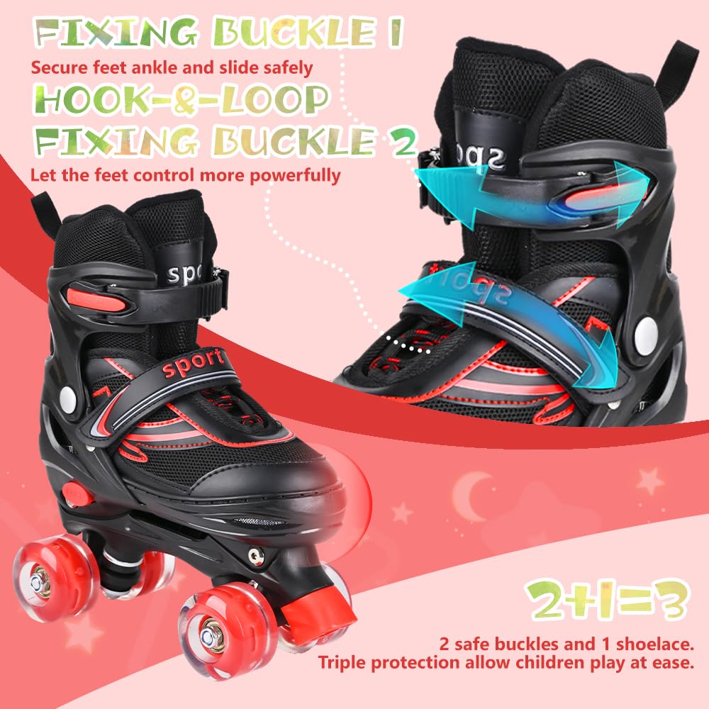 G MGY OLED skates worn by child demonstrating comfortable fit and confident movement
