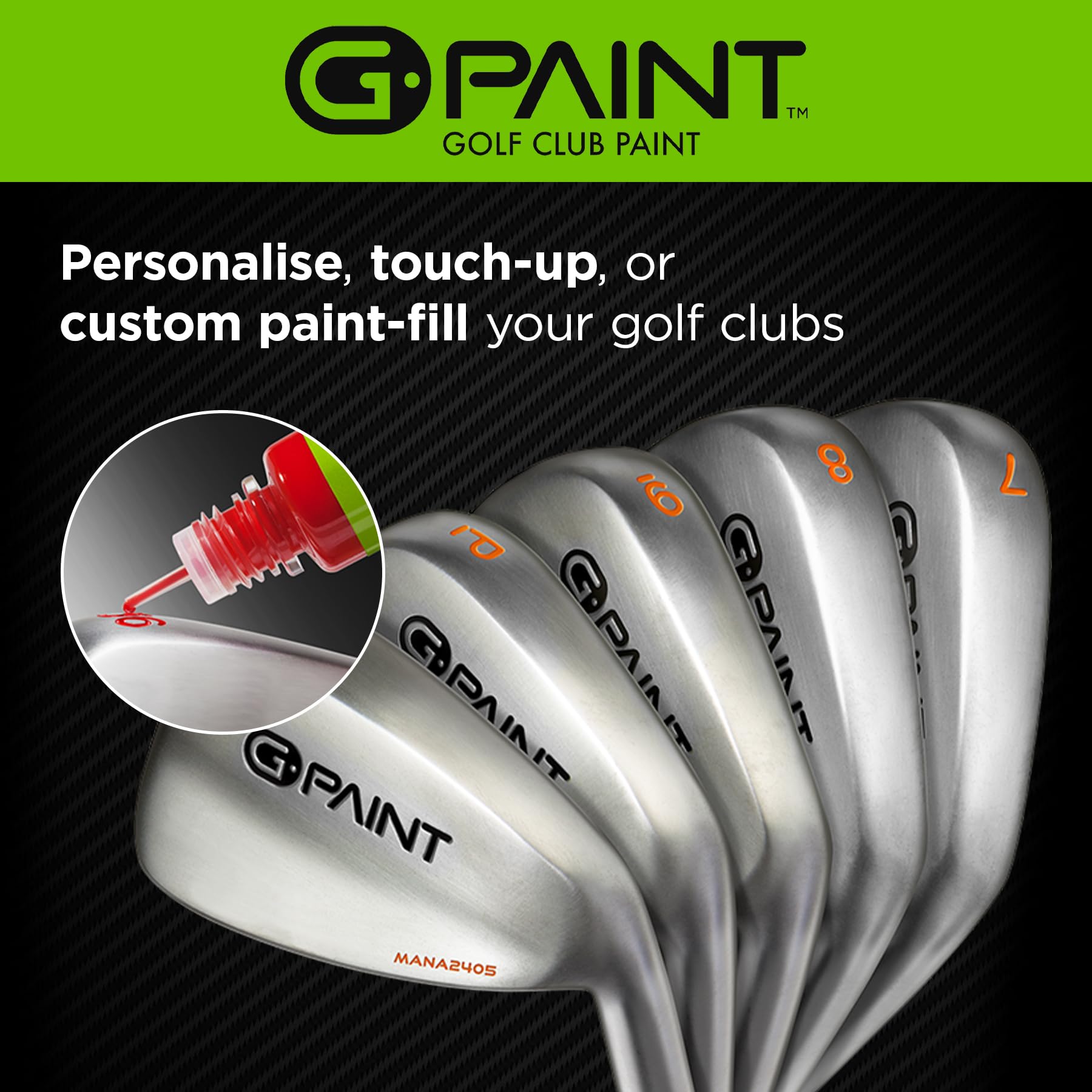 g-paint needle applicator closeup highlighting precise tip for accurate paint filling