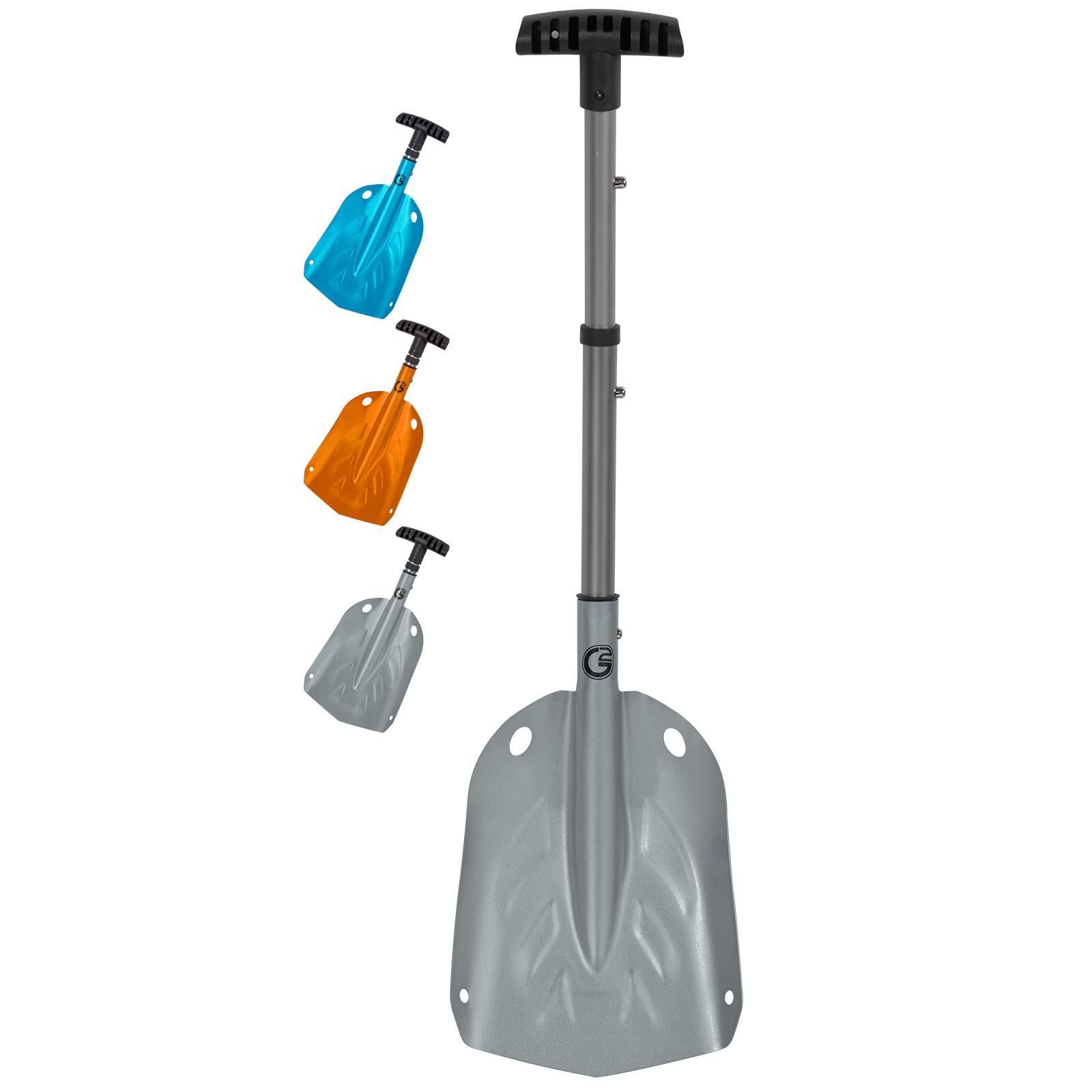 G2 GO2GETHER front view of shovel showing blade and shaft for reliable digging