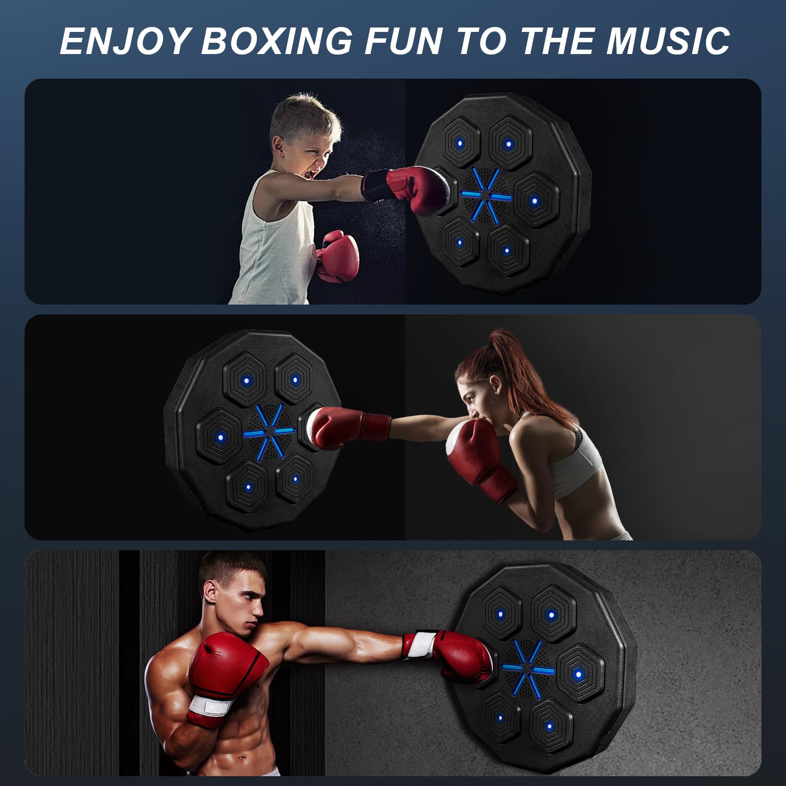G2 GO2GETHER in-use family punch session, fun coordinated exercise benefit
