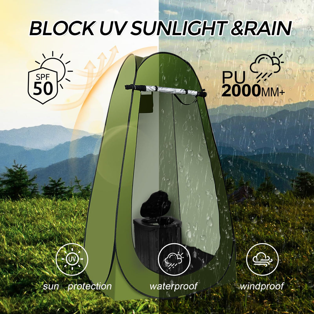 G2 GO2GETHER adult standing inside tent showing generous headroom