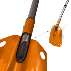 G2 ABS anti-slip handle detail offering secure winter grip