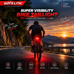 G2FS LITH side profile on rear rack demonstrating low-weight install