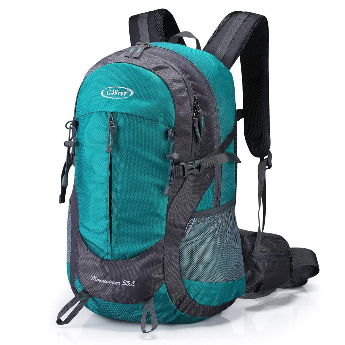 G4Free front view showing organized pockets and accessible storage benefit