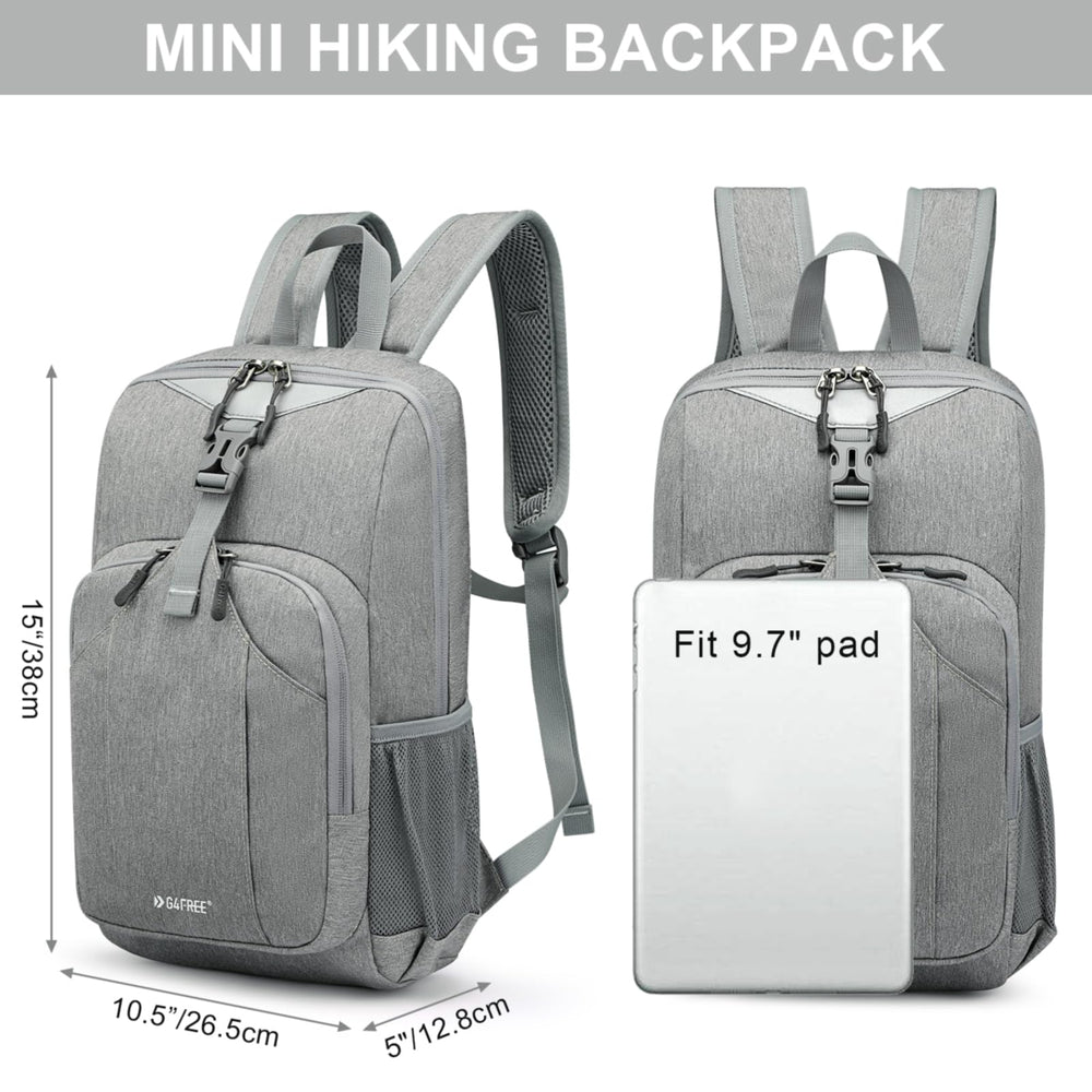 G4Free hidden back pocket open revealing passport storage and anti-theft benefit