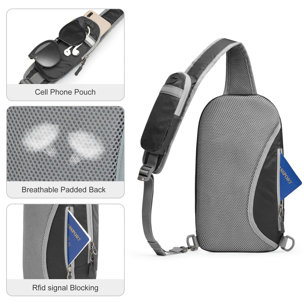 G4Free back hidden RFID pocket exposed for secure, out-of-sight storage