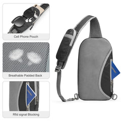 G4Free back hidden RFID pocket exposed for secure, out-of-sight storage