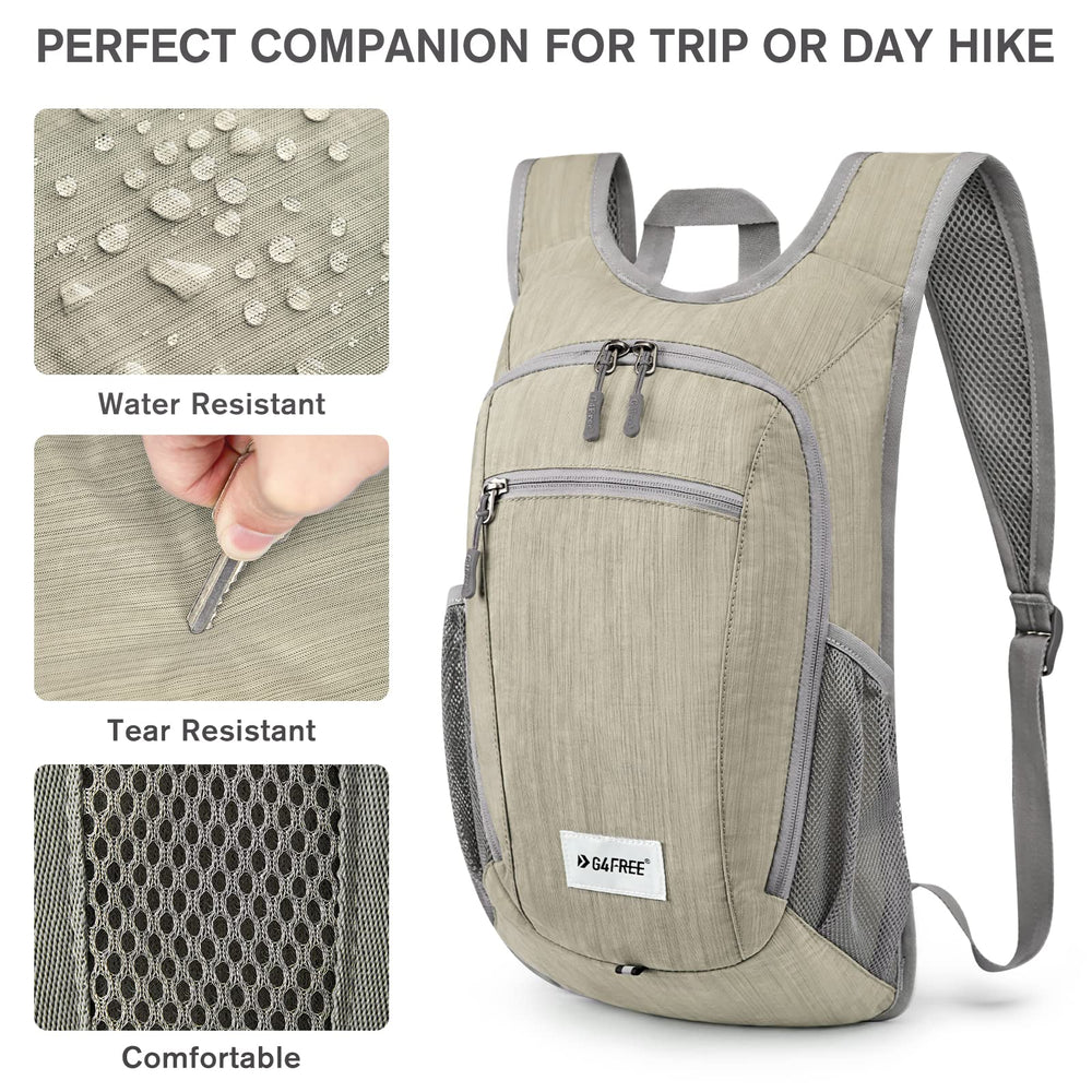 G4Free backpack worn on a hike offering lightweight comfort