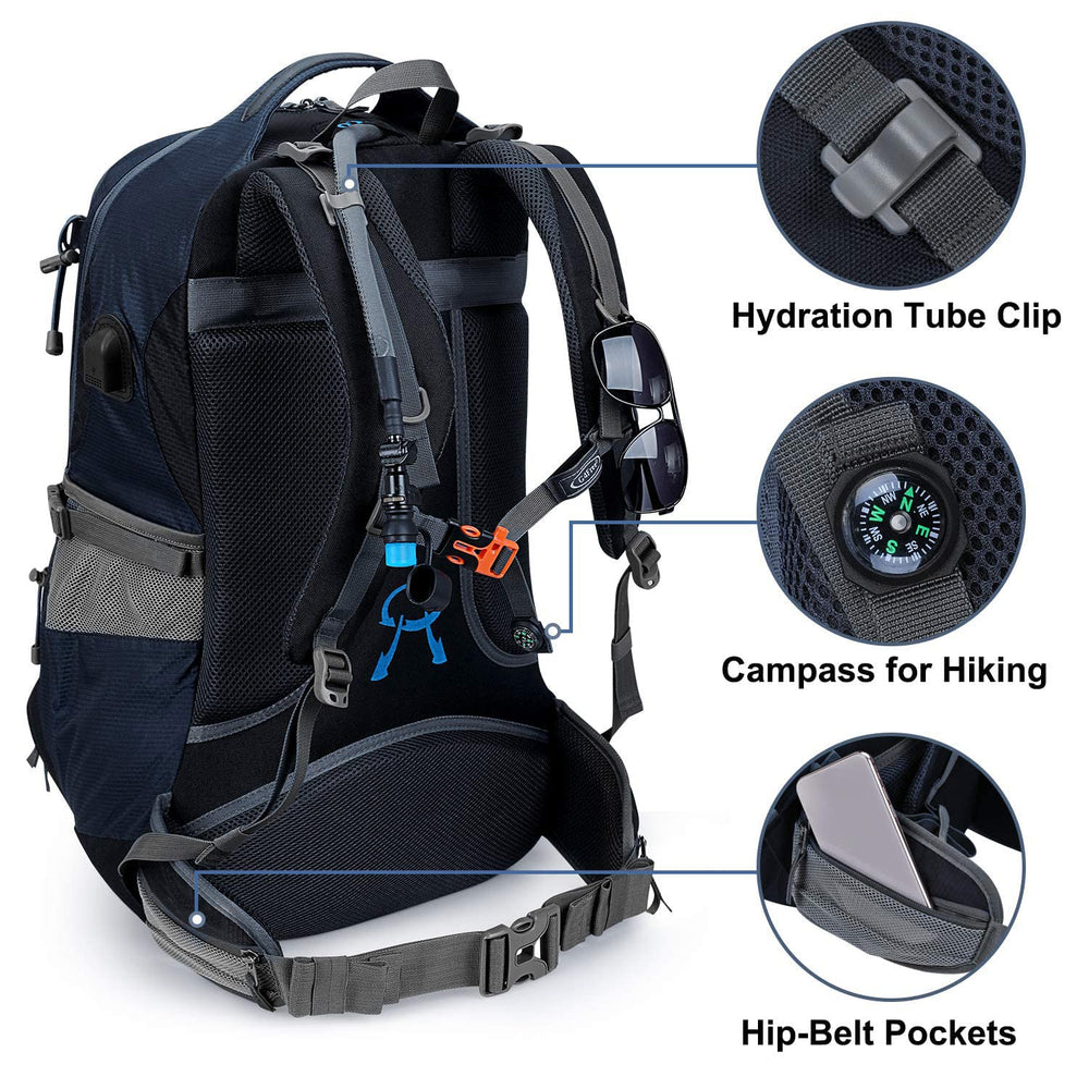 G4Free worn by hiker demonstrating comfortable straps and ventilation