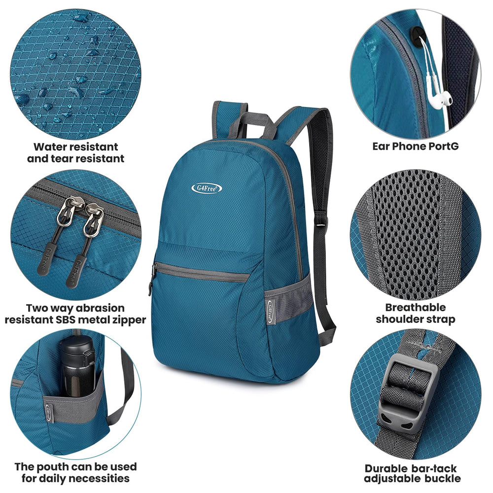 G4Free close-up of polyamide fabric and SBS zipper highlighting durability