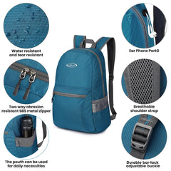 G4Free close-up of polyamide fabric and SBS zipper highlighting durability