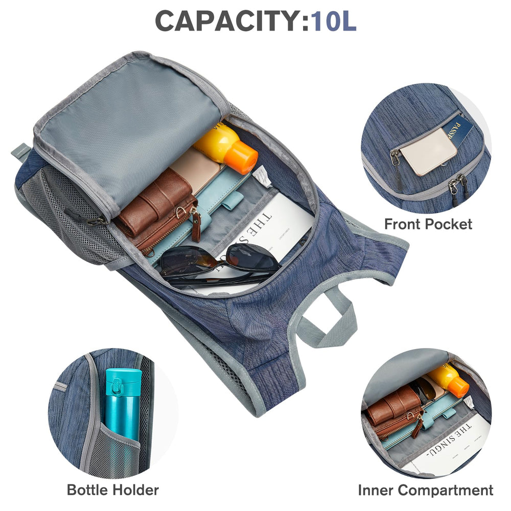 G4Free front pocket with 7-inch phone for secure, accessible storage