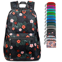 G4Free front view showing folded and unfolded backpack for easy packing benefit