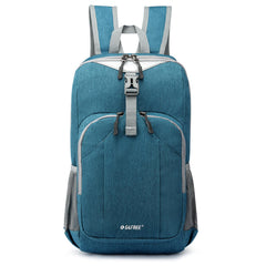 G4Free front view of mini daypack showing organized pockets and compact shape