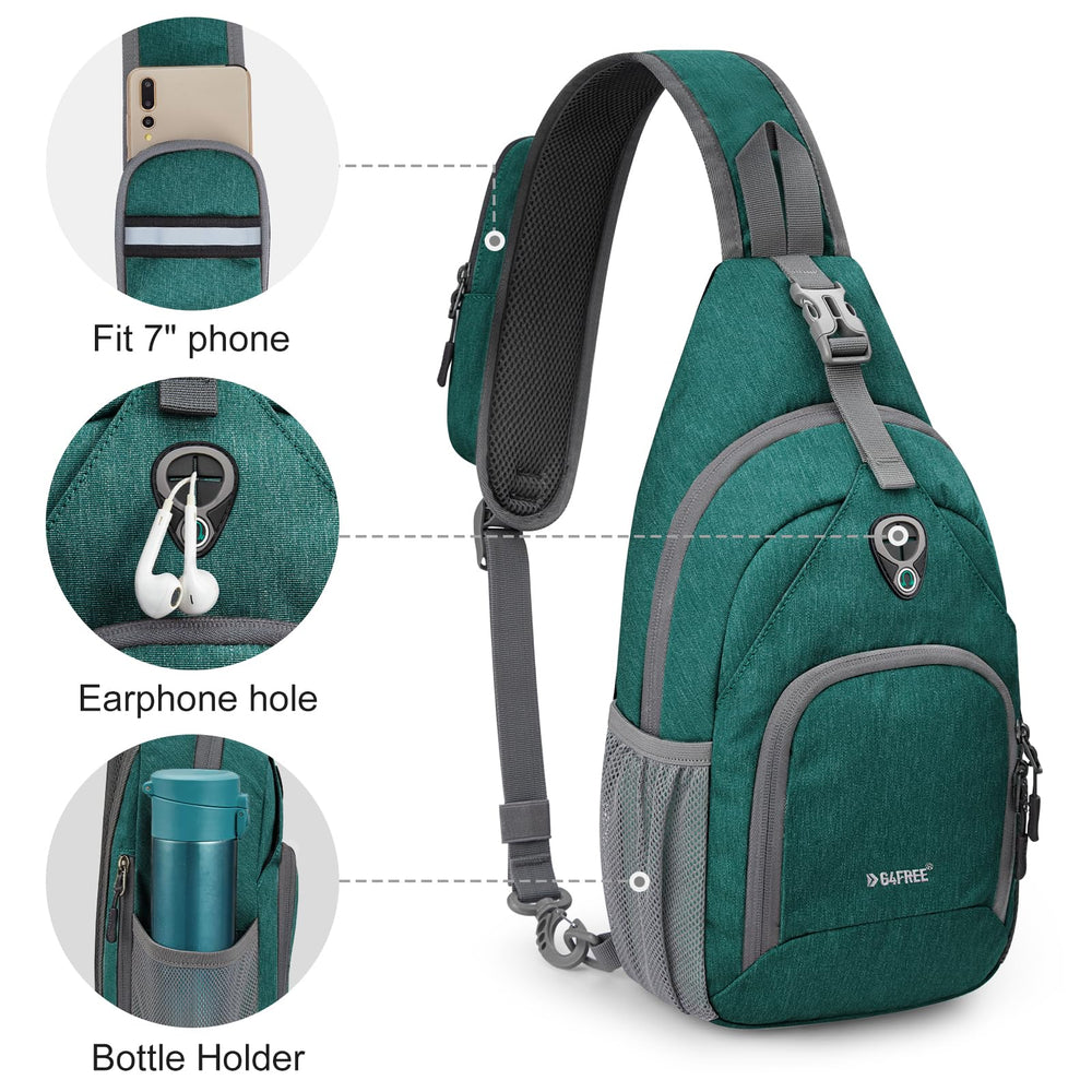 G4Free inside organizer pockets holding phone keys and charger for neat storage