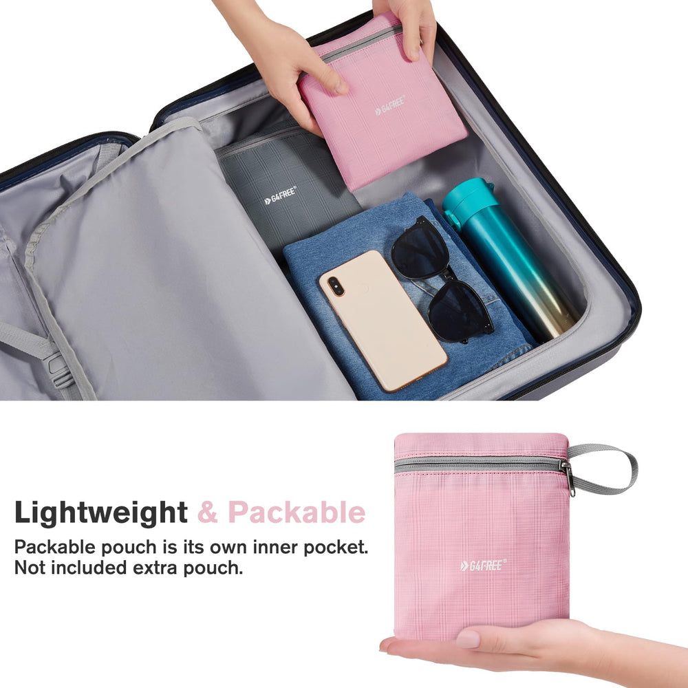 G4Free interior pocket layout with small compartments, keeps items organized