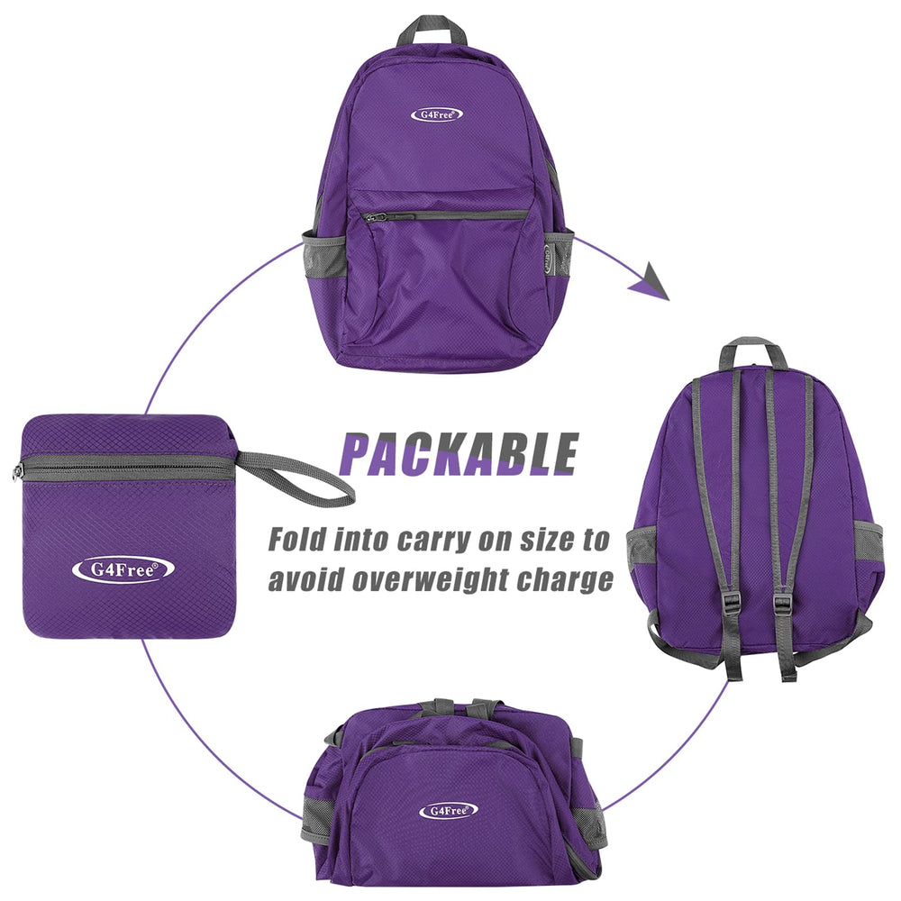 G4Free interior view showing multiple zippered compartments for secure valuables