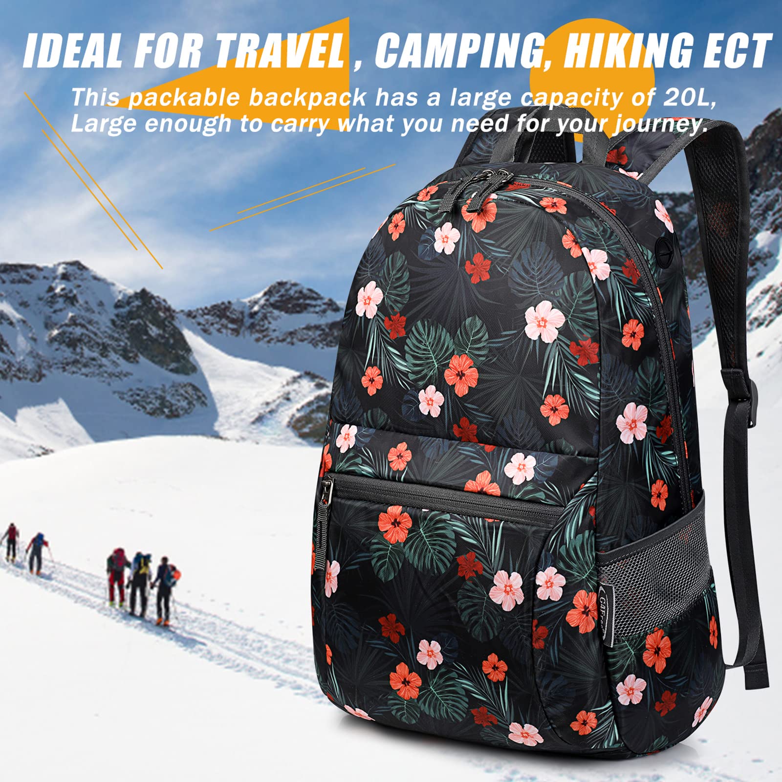 G4Free worn by hiker in outdoor setting illustrating lightweight travel freedom