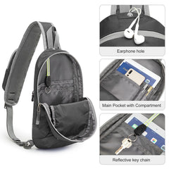 G4Free mesh bottle pocket close-up with quick-dry fabric for hydration access