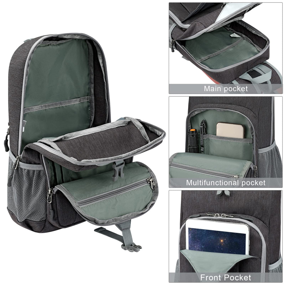 G4Free padded S-shaped straps and chest strap for comfortable support