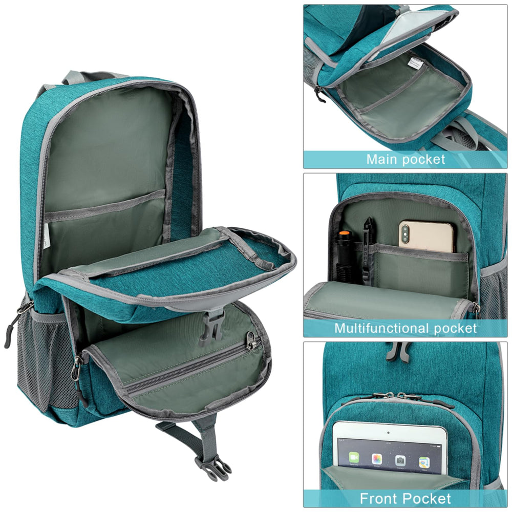 G4Free padded S-shaped shoulder straps reducing pressure and improving comfort