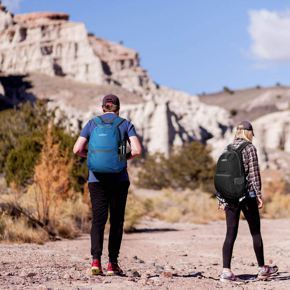 G4Free worn on a hiker outdoors showing lightweight carry comfort