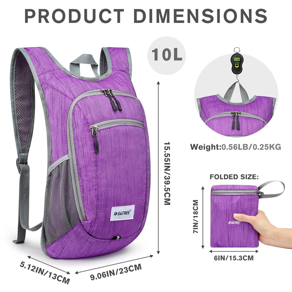 G4Free breathable adjustable shoulder strap detail for comfortable carrying on trails