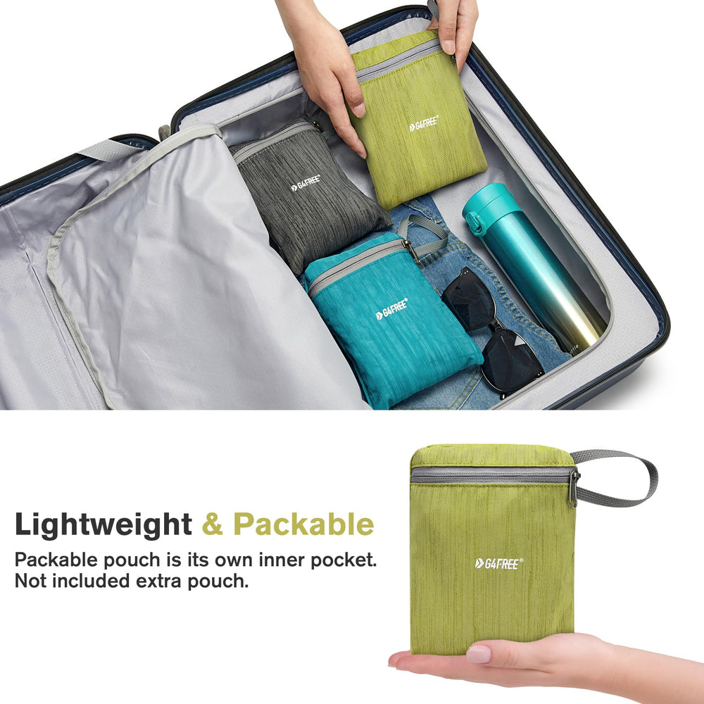 G4Free shoulder straps and back panel showing comfortable support
