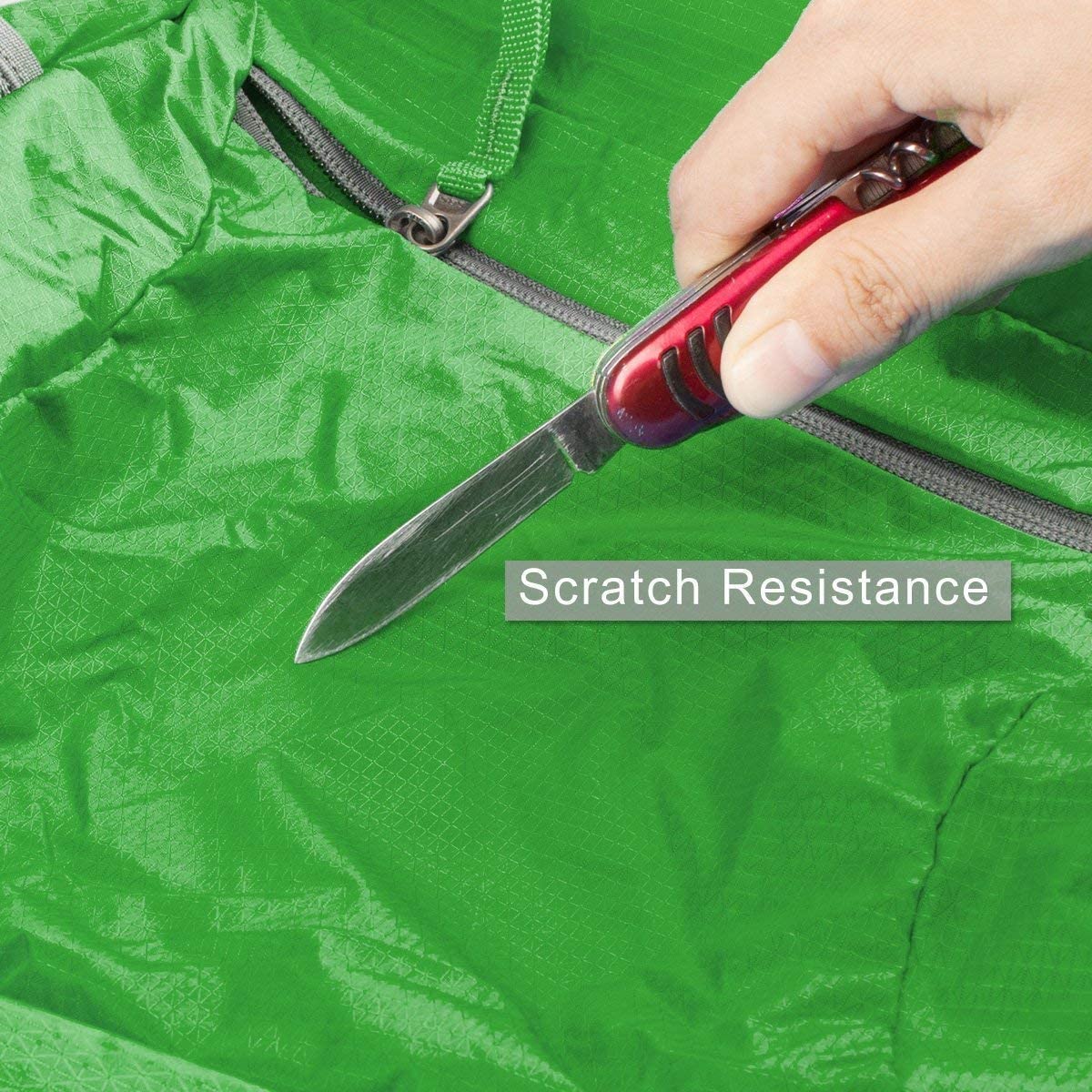 G4Free side mesh pocket holding water bottle for quick hydration access