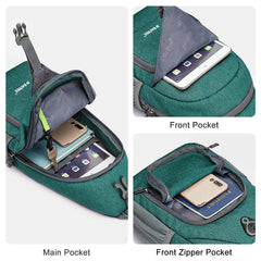 G4Free side pocket holding a water bottle for hydration on the go