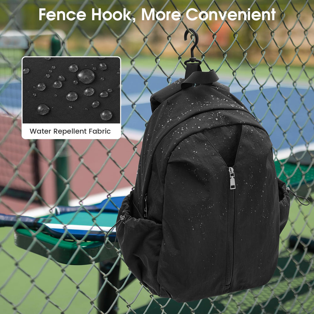 G4Free side pockets with water bottle for hydration and quick access