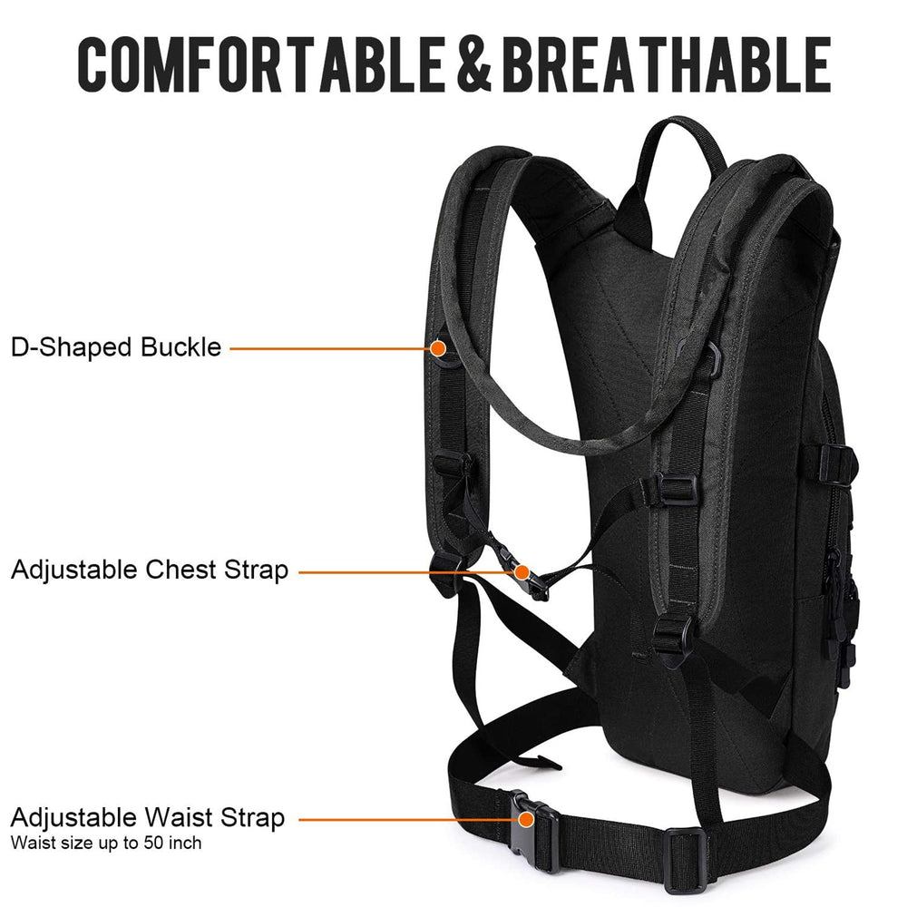 G4Free pack side profile worn by runner showing low bounce fit and comfortable carry
