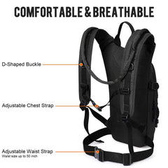 G4Free pack side profile worn by runner showing low bounce fit and comfortable carry
