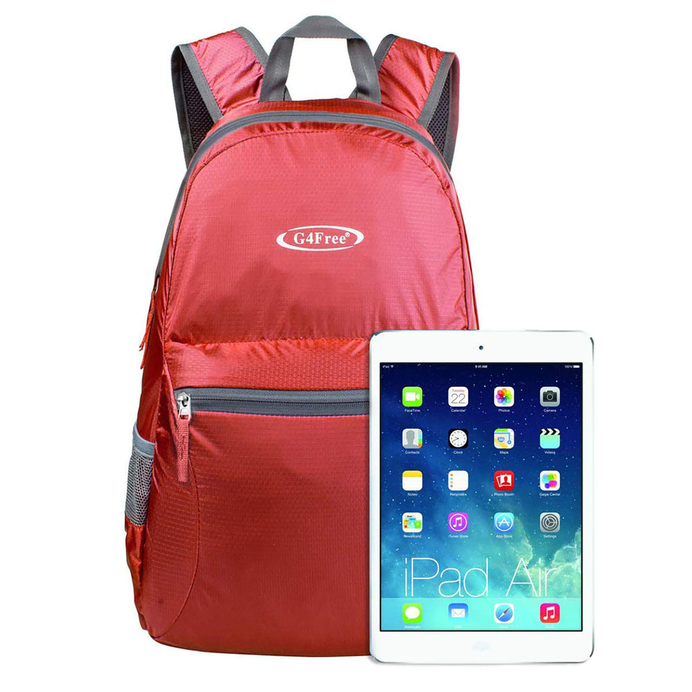 G4Free breathable S-shape shoulder straps and back panel for comfortable carry