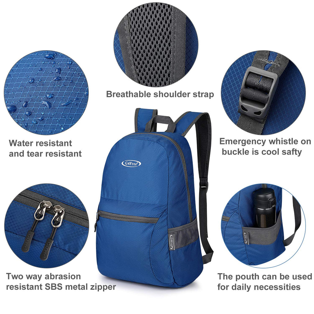 G4Free shoulder strap and breathable mesh detail for comfortable wear